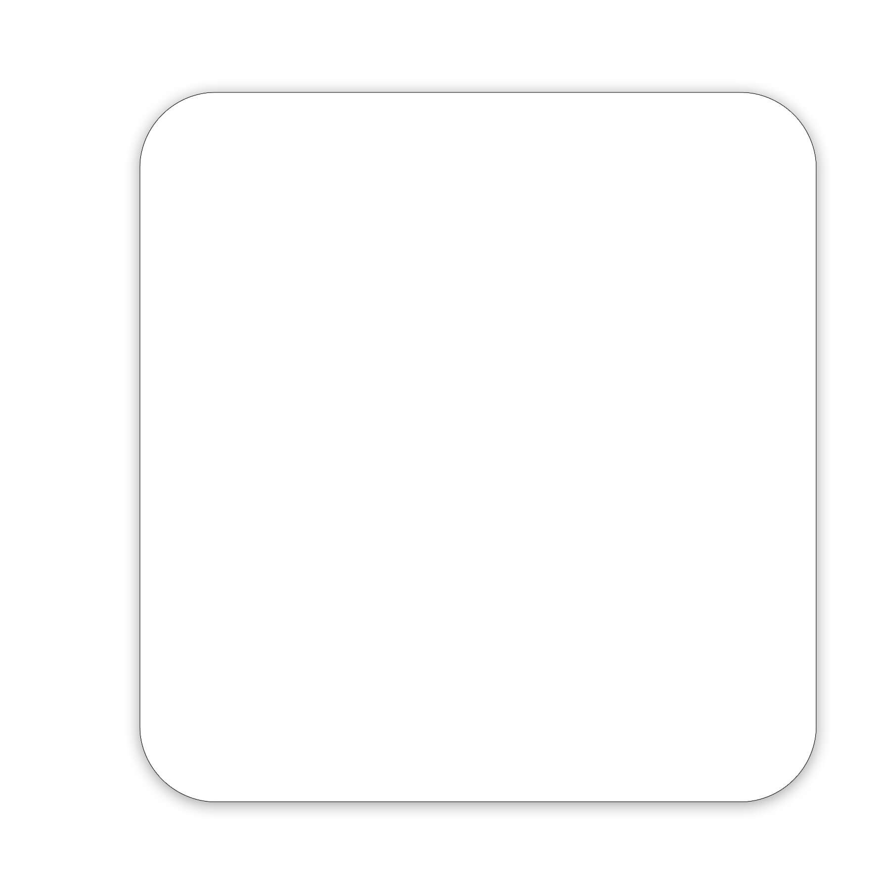 White Blank
